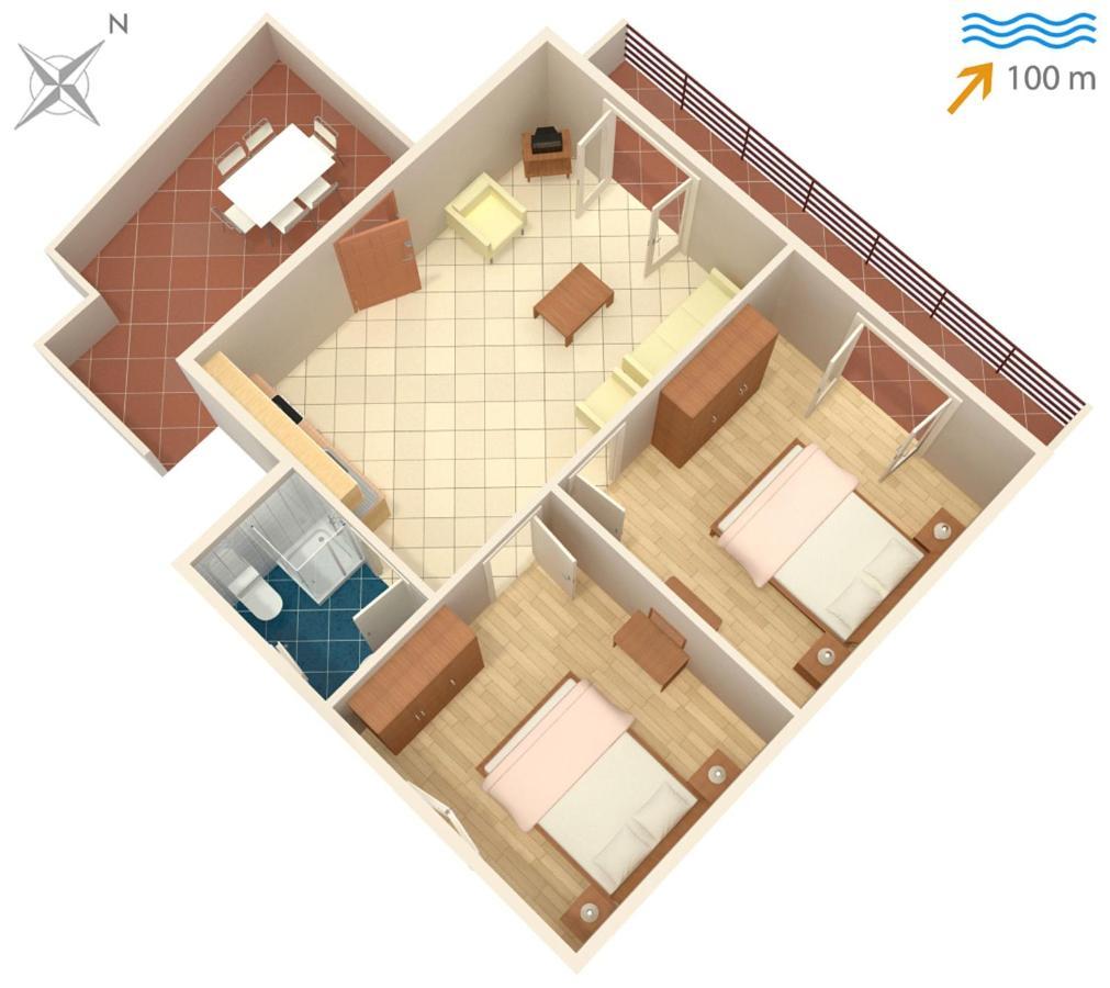 Apartments By The Sea Arbanija, Ciovo - 4320 Трогир Екстериор снимка