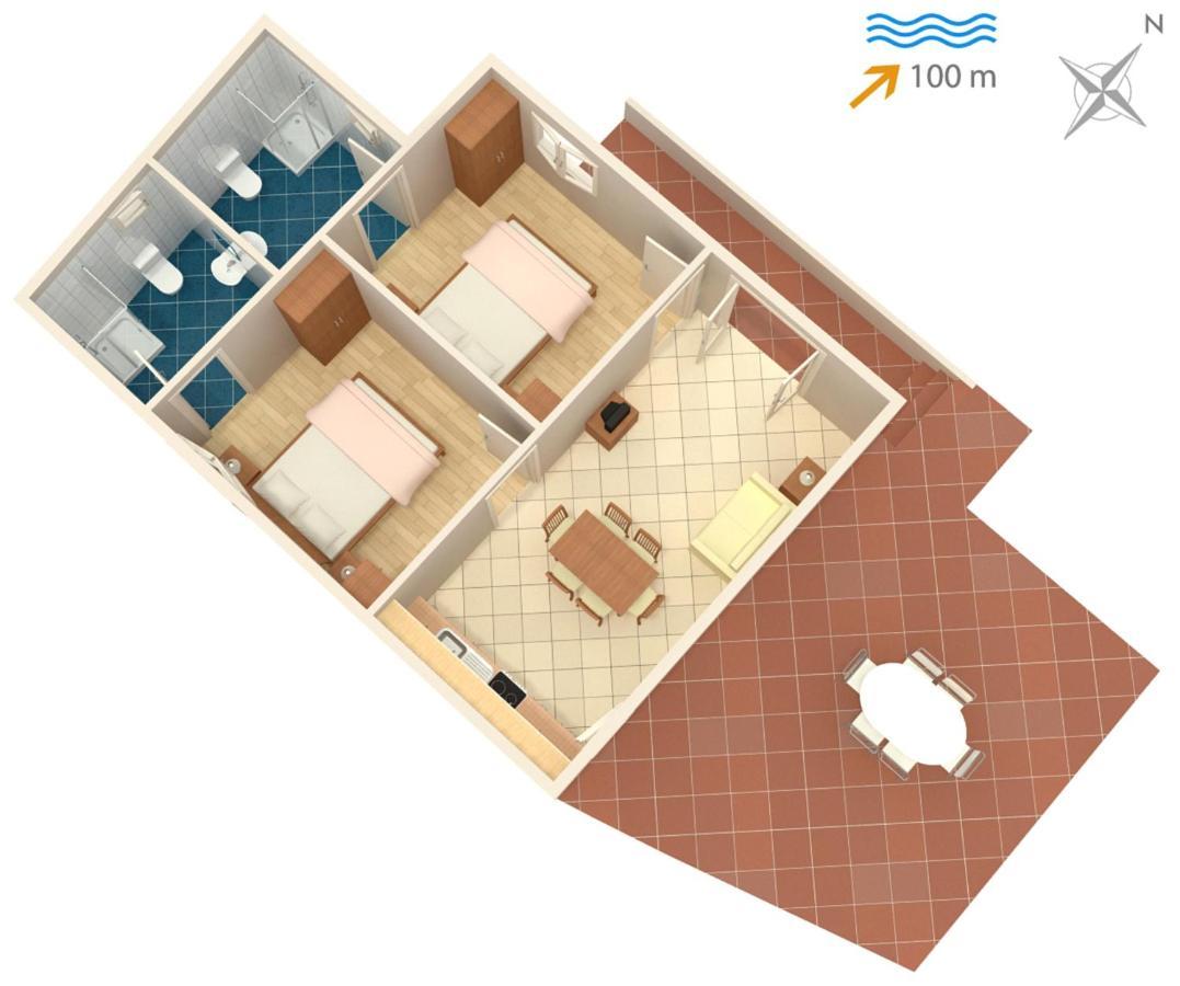 Apartments By The Sea Arbanija, Ciovo - 4320 Трогир Екстериор снимка